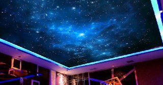 Натяжной потолок звездное небо Долгопрудный, цена от 5154 руб.